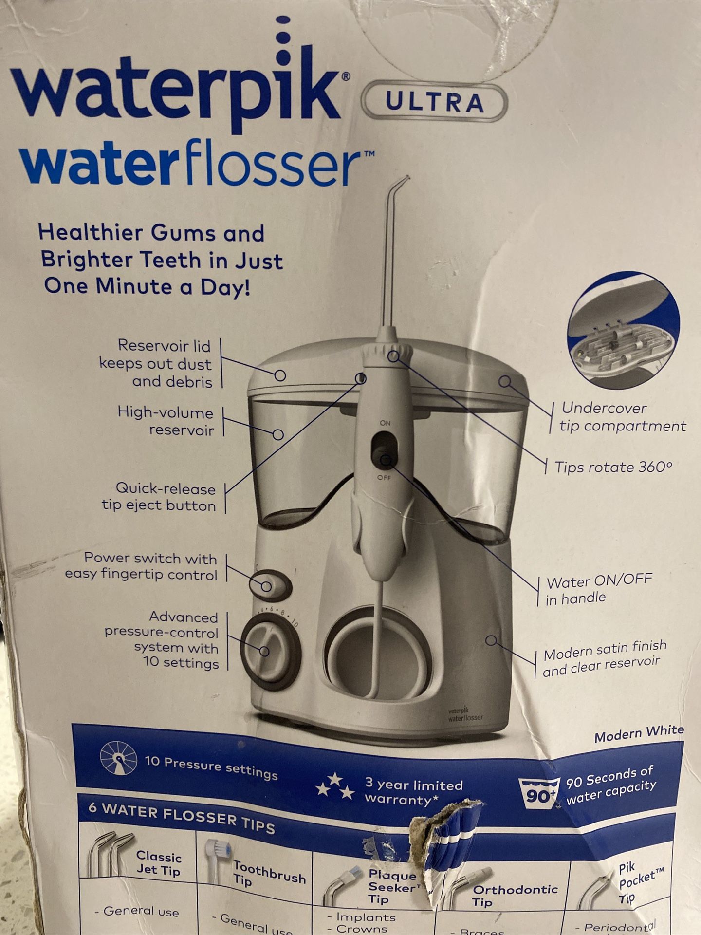 Waterpik Ultra waterflosser new (T4)