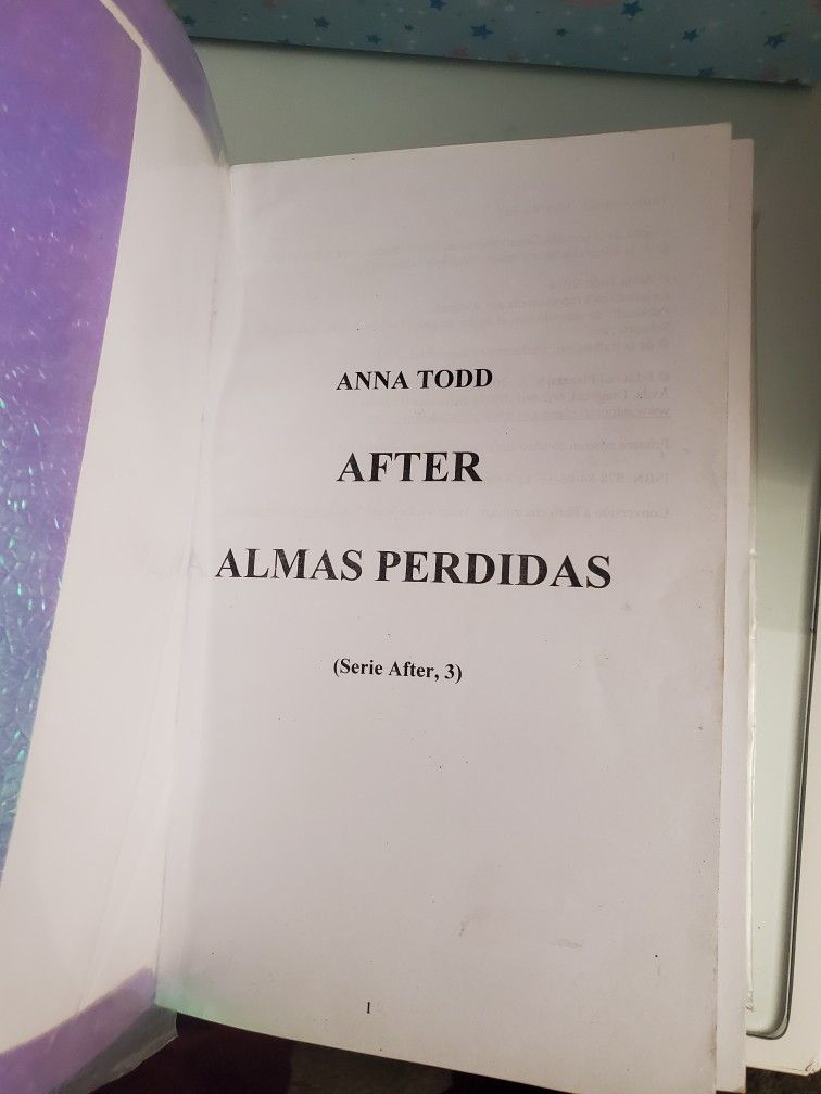 FREE "After Book" Spanish Edition
