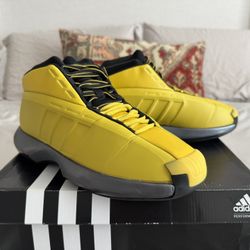Adidas 2013 Kobe Crazy 1 Sunshine Men Size 9 Preowned 
