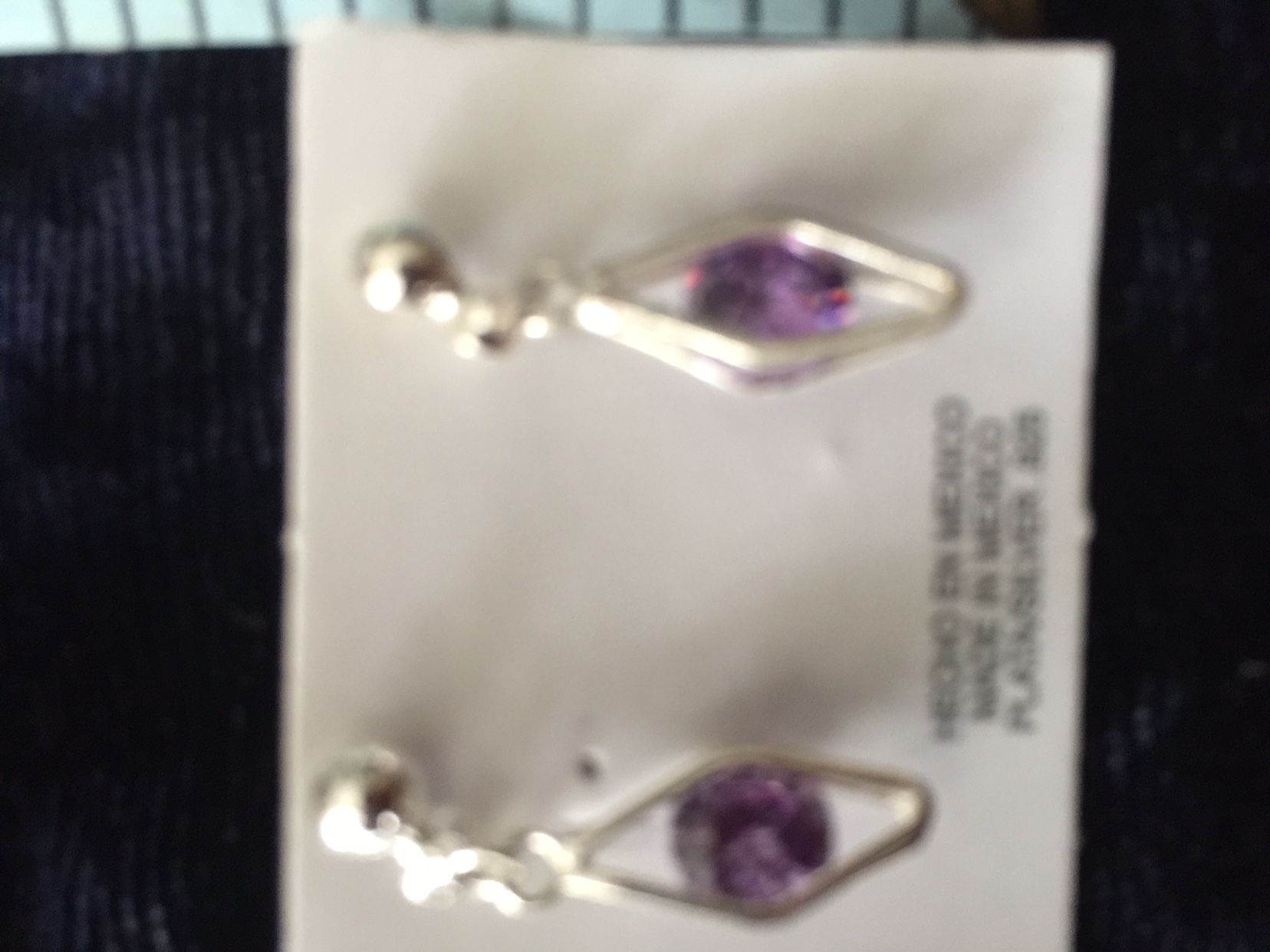 Sterling / Silver Earrings Small
