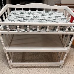 Infant Changing Table With New Mattress 