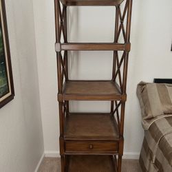 Real Wood Shelves Ernest Hemingway  open shelves wall unit. 