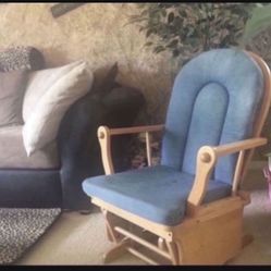 *Wooden Rocking~-Glider Chair!!
