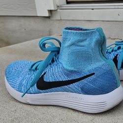 Nike LunarEpic Flyknit Blue Running Shoes