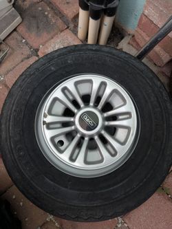 Club Car rims + tires 8in