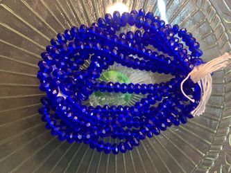 NEW OLD STOCK — Czech Glass Beads 12 strands 300 beads total