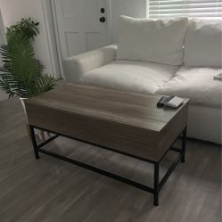 Coffee Table With Pop-up