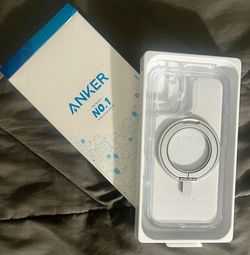 NEW Clear Anker MagGo 360° Ring Stand Phone Case - iPhone 16