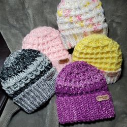 Hand Made Crocheted Beanie