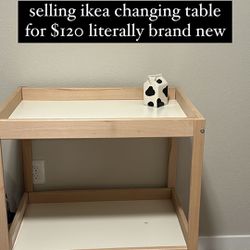 Ikea changing table