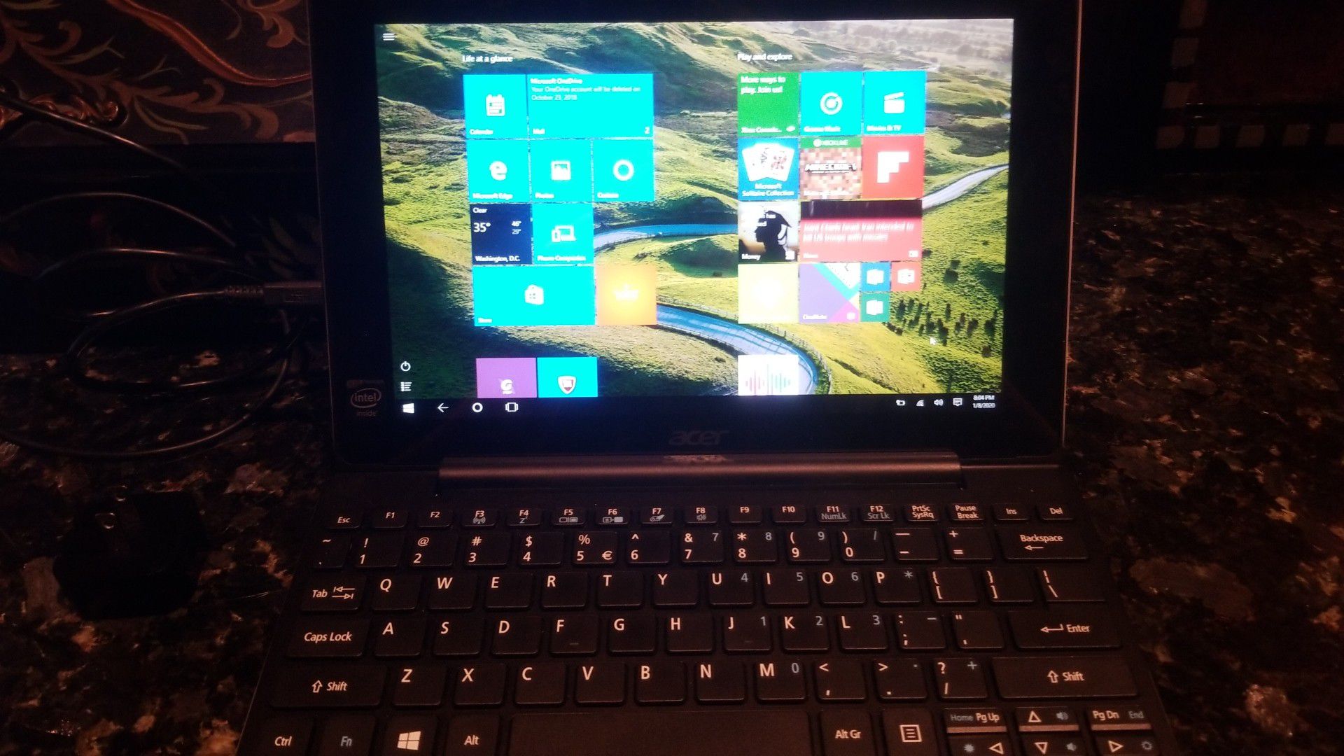 Acer chromebook with MS Office suite
