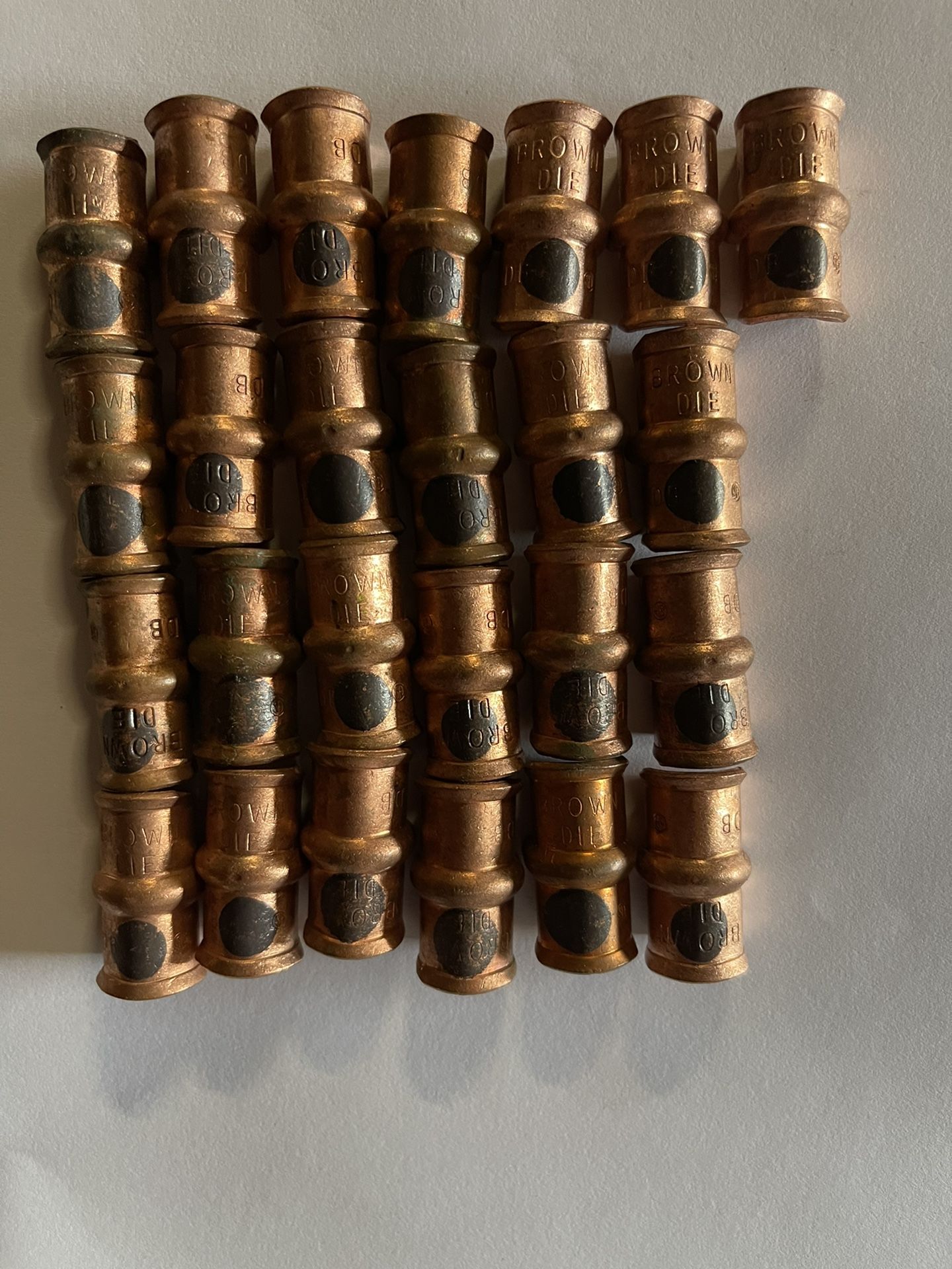 BURNDY (BROWN) THIN-WALL COPPER C-TAP