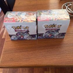 2 Pokémon Stellar Crown Booster Box
