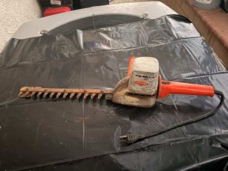 vintage Sunbeam electric hedge trimmer