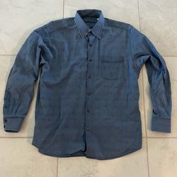 Tommy Bahama 100% Cotton Men’s Button Long Sleeve Shirt Size L 
