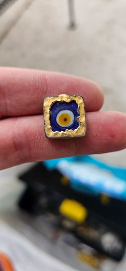 Antique evil eye hand made