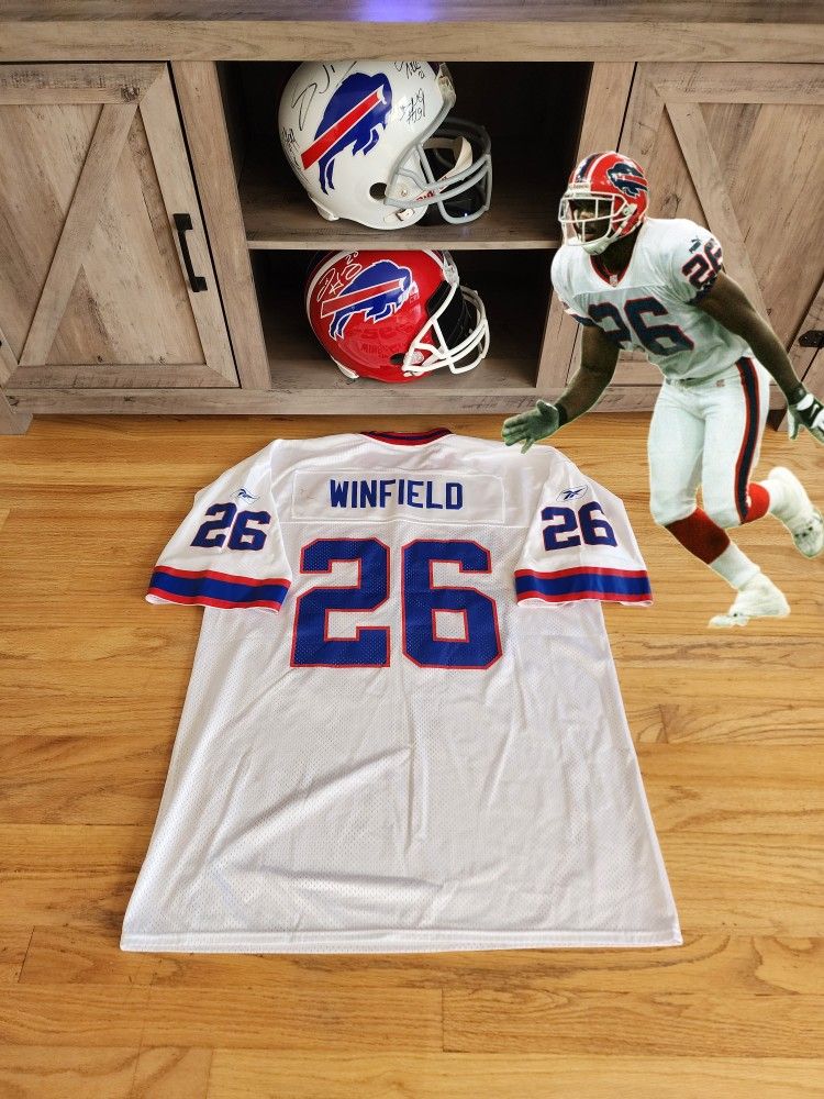 2001 Reebok Buffalo Bills Antoine Winfield Senior Away Jersey