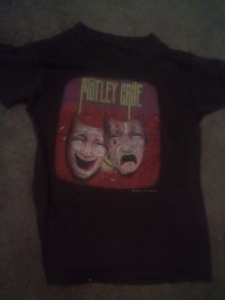 1985 Childs Motley Crue Theater Of Pain T-shirt