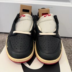 DS Nike Air Jordan Retro 1 OG Low Nigel Bike Air Sz 10.5
