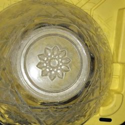 Star Of david glass bowl