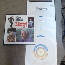 Marty Robbins-Marty! Columbia House 5lp Set.