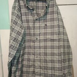 Burberry London Mens XL Shirt, New