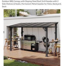 New In Box!! 12x5 Grill Gazebo 
