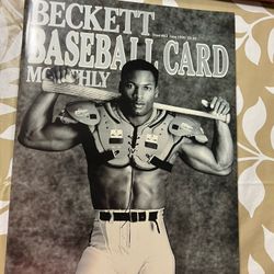 Bo Jackson  Vintage Beckett’s June 1990/ January 1991 Rare
