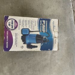 Submersible Pump With Float