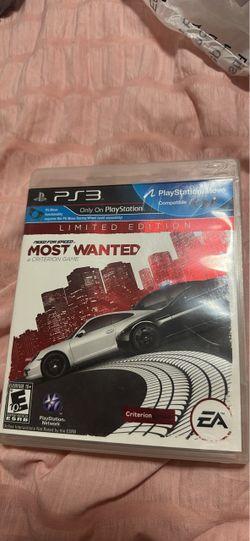 PS3 Need for speed Limited edition