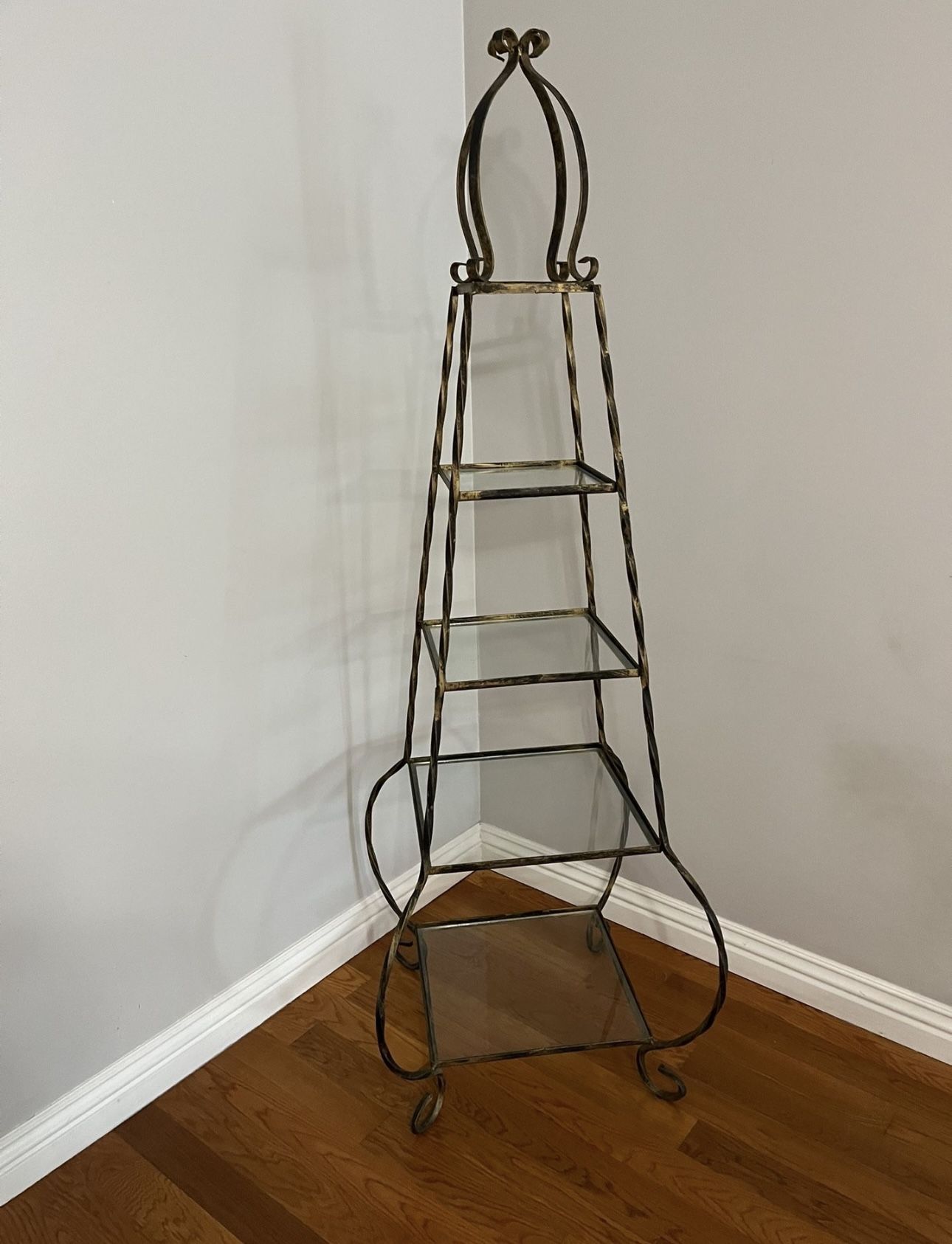 Vintage Gold Shelf