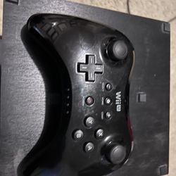 Nintendo Wii U Black Pro Controller OEM
