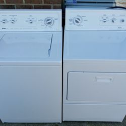 KENMORE WASHER AND DRYER SET