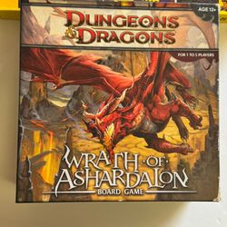 Dungeon & Dragons Dice board game Wrath of Ashardalon