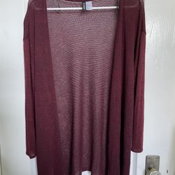 Women’s Small H&M Red Cardigan 