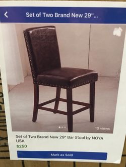 Set of 3 bar stools