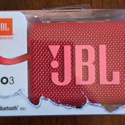 JBL GO 3 NIB $30