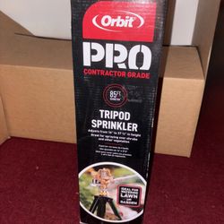 Orbit Zinc Adjustable Tripod Watering Sprinkler