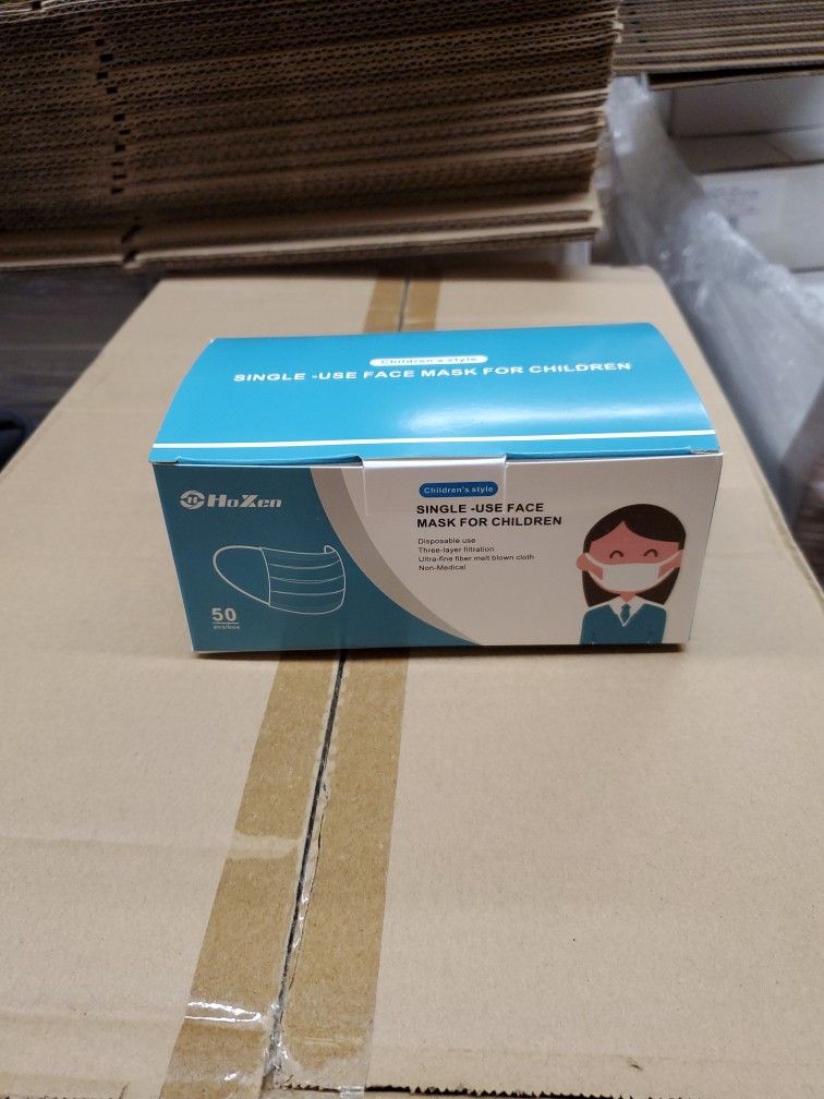 Children Size Face Mask Non-Medical 500 Pcs