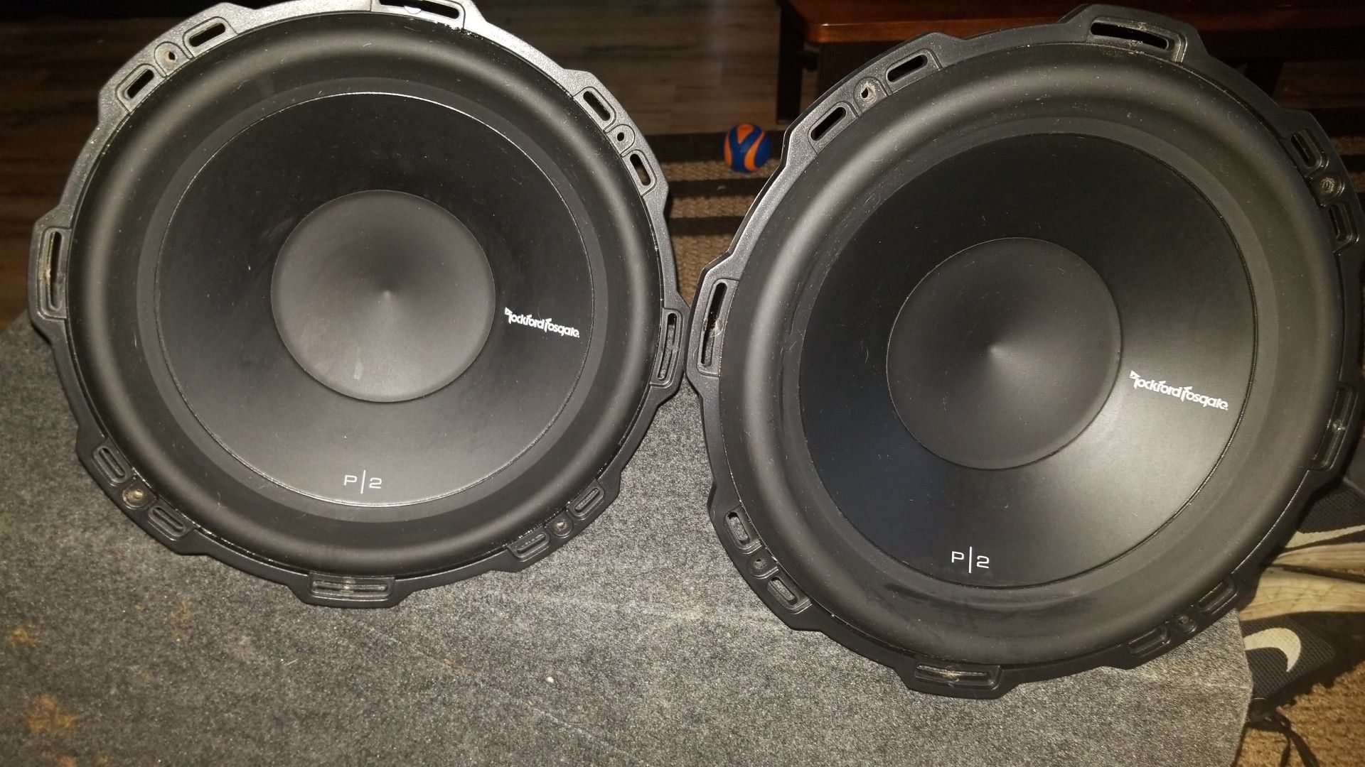 Rockford Fosgate Punch P2 12in subs. Sold as a pair, not individual