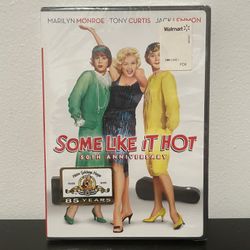 Some Like It Hot 50th Anniversary DVD NEW SEALED Marilyn Monroe Movie 1959