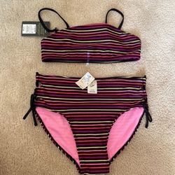 Girls Two Piece Bathing Suit L/XL