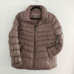brown jacket