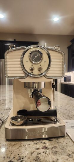 SUMSATY Professional 20 Bar Expresso Machine for Home/Cappuccino & Latte Maker w/Milk Frother Steam Wand