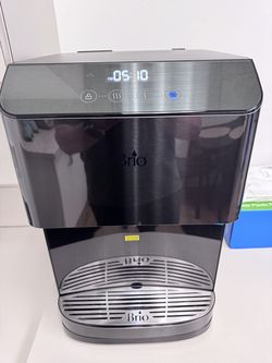 Brio Moderna Bottleless Countertop Water Cooler – Hot/Cold/Room, UV – $400 New + New $150 Filter Set