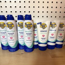 Brand New Banana Boat Sunscreen - $4 Each