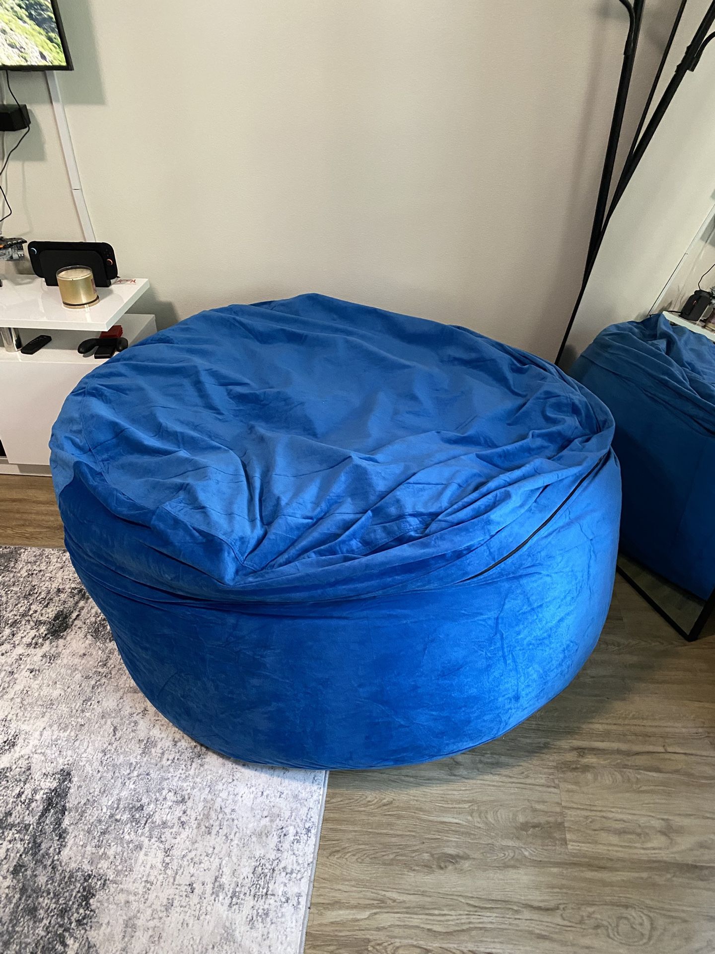 ChillSack Giant Beanbag - Blue