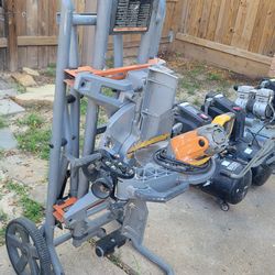 Ridgid Miter saw and stand