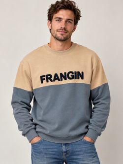 Frangin Frangine Paris XL Colorblock FRANGIN Sweatshirt Made in Portugal