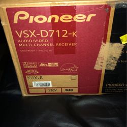 Pioneer Audio/Video Multichannel Receiver